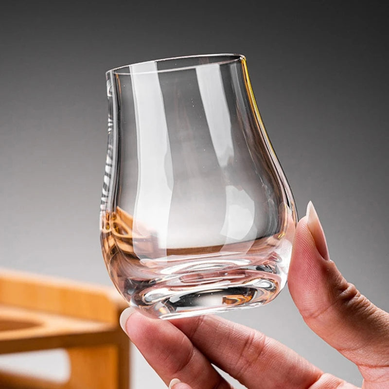 Copo de uísque de cristal transparente, 2 peças, bar de uísque, coquetel, copos para beber, licor escocês, cerveja, espíritos, copo de vinho