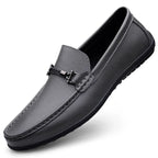 Mocassins Masculinos de Couro Genuíno - Elegância Atemporal