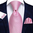 Gravata de presente para homens 2023 nova sálvia verde xadrez marca de moda festa de casamento gravata acessível abotoaduras atacado hi-tie designer