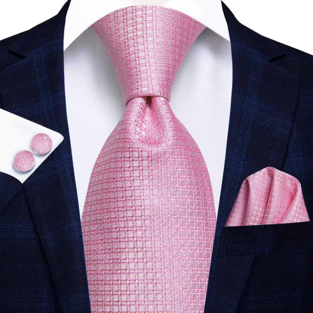 Gravata de presente para homens 2023 nova sálvia verde xadrez marca de moda festa de casamento gravata acessível abotoaduras atacado hi-tie designer