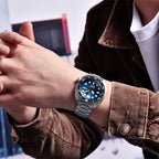 Pagani design relógio de mergulho automático masculino 200m à prova dwaterproof água marca superior safira aço inoxidável relógio mecânico-1712 relógio de quartzo