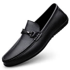 Mocassins Masculinos de Couro Genuíno - Elegância Atemporal
