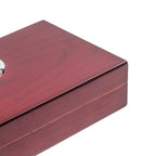 Caixa de charuto de madeira de cedro, umidificador de charuto, higrômetro, umidificador de charuto, caixa de armazenamento de charuto