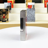 Isqueiro a gás vintage de alta qualidade para homens e mulheres, caixa de cigarro à prova de vento, nova condição