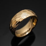 Anel de damasco dourado para homem anillos bague homme pareja de compromiso moda jóias aliança de casamento anéis de noivado de alta qualidade