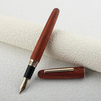 Jinhao Natural Madeira Handmade Caneta-tinteiro, Escrita do Negócio Canetas de Presente, Estacionária Material Escolar de Escritório, Irídio, EF, F, M, Nibs, 9036