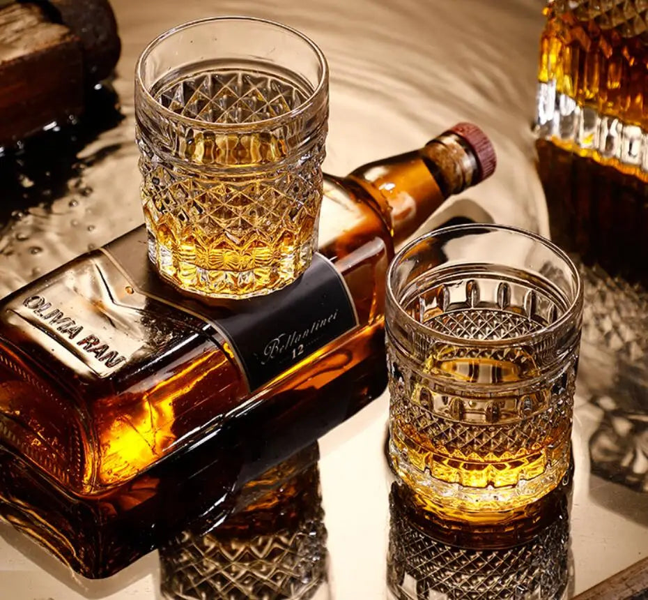 Copos de garrafa de vinho tinto de vidro cristal decantador de vinho uísque Liqour pourer casa bar vodka garrafa de cerveja jar jar jar jr