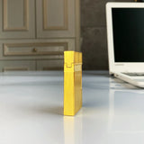 Mechero retro con som brilhante, carcasa de latón, enc endedor ein prueba de vento, regalo para hombre, novo