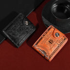 Carteiras masculinas com 100 dólares americanos padrão carteira de couro masculino walet foto cartão titular moda grande capacidade carteira bolsa saco