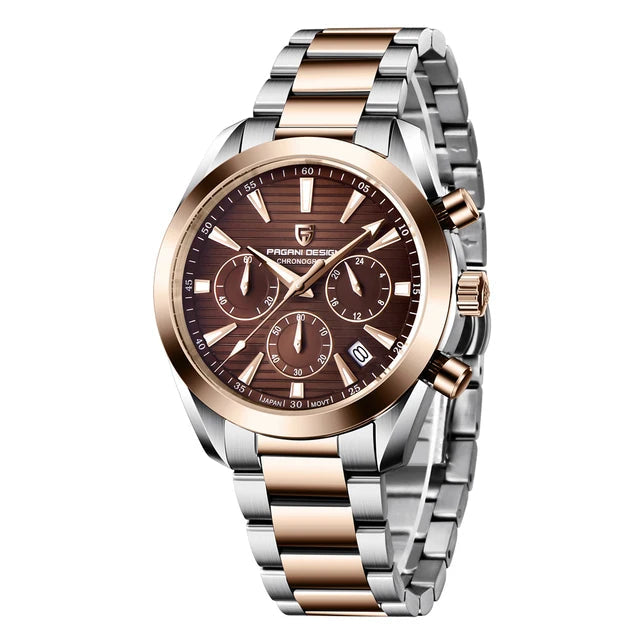 Pagani design relógio de mergulho automático masculino 200m à prova dwaterproof água marca superior safira aço inoxidável relógio mecânico-1712 relógio de quartzo