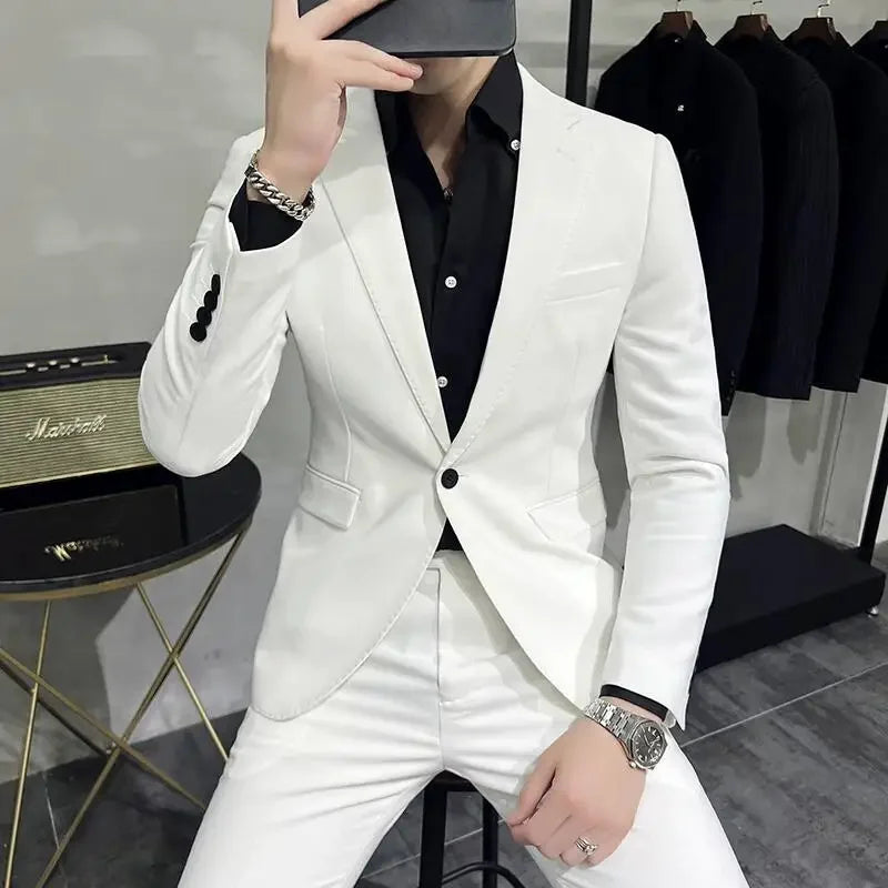 Terno Masculino Trespassado Duplo - Elegância Intemporal