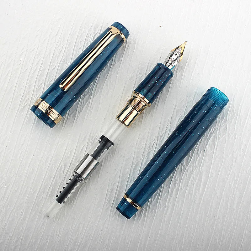 Caneta Tinteiro Deep Blue  82 - Elegância e Precisão