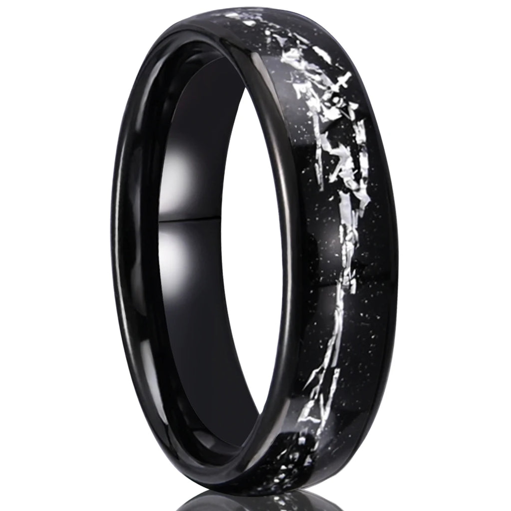Anel de carboneto de tungstênio para homem anillos bague homme pareja de compromiso moda jóias alianças de casamento anéis de noivado personalizados