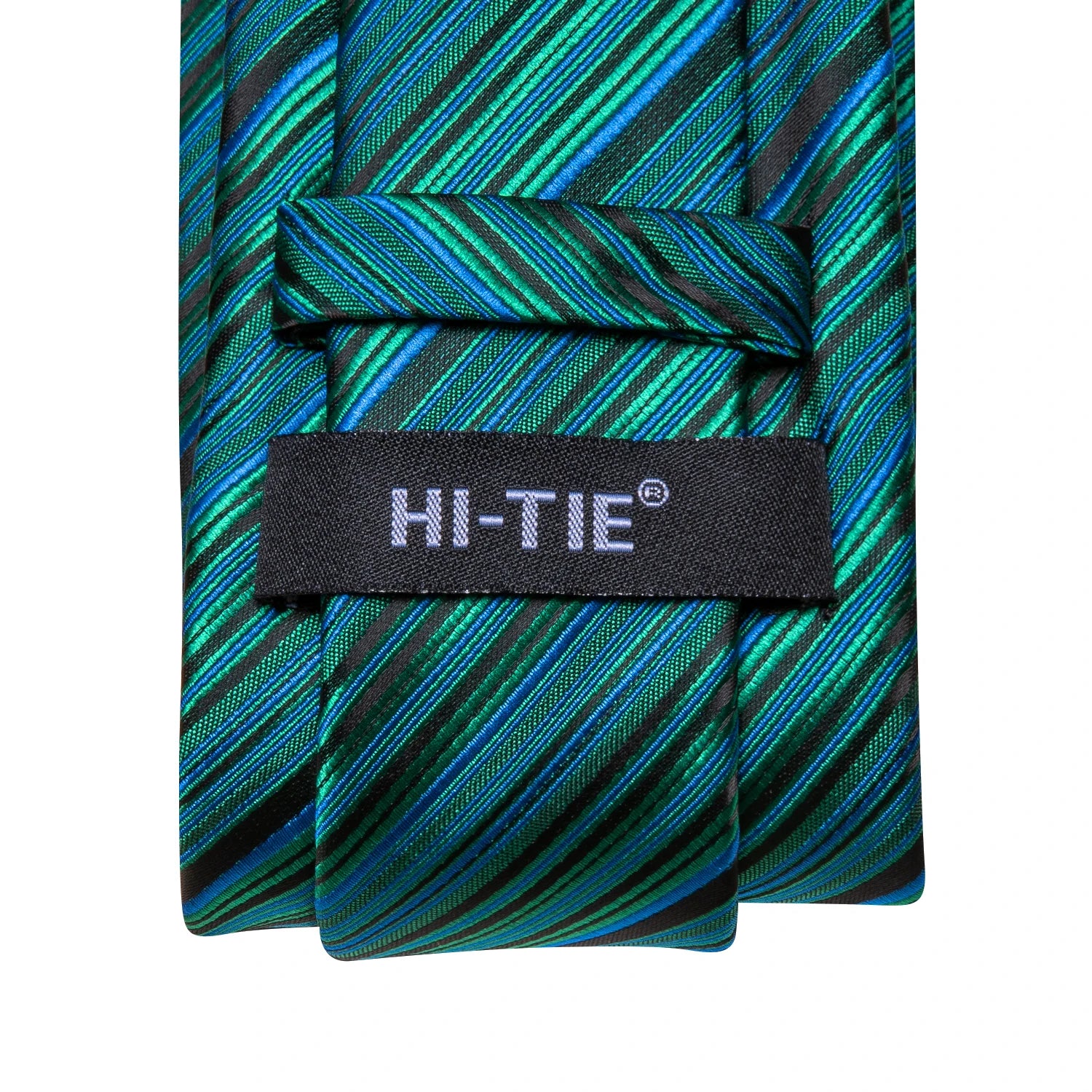 Conjunto clássico de gravata de seda masculino, gravata, listrada azul bordô, lenço elegante, abotoaduras, moda luxo, 3 peças