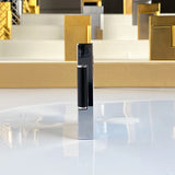 Novo isqueiro vintage com som brilhante, concha de latão, à prova de vento, isqueiro a gás para cigarro, presente masculino