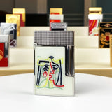 Encendedor de Gas Vintage para Homens e Mulheres, Carcasa de Cigar de Viento, Alta Qualidade, Novo