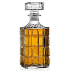 Decantador de uísque Hellodream-Glass, para licor ou scotch, vinho Bourbon, 33,81 onças
