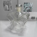 Decantador de uísque v8 motores forma decantador de álcool garrafa decoração de vinho acessórios de barra para tequila bourbon