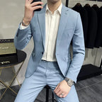 Terno Masculino Trespassado Duplo - Elegância Intemporal