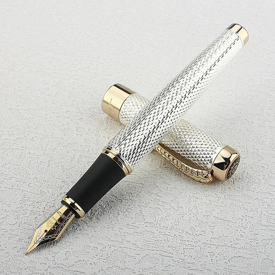 Caneta-tinteiro Jinhao Dragão Ouro - Elegância e Precisão
