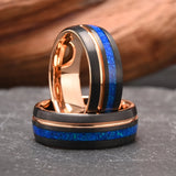 Anéis de casamento de tungstênio para homem anillos anillo hombre opala jóias de luxo casais anel bague bijoux y2k acessórios bague homme