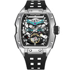 Pagani Design Relógio mecânico masculino, caixa de aço inoxidável impermeável, mostrador luminoso, nova moda, 50m, 2024